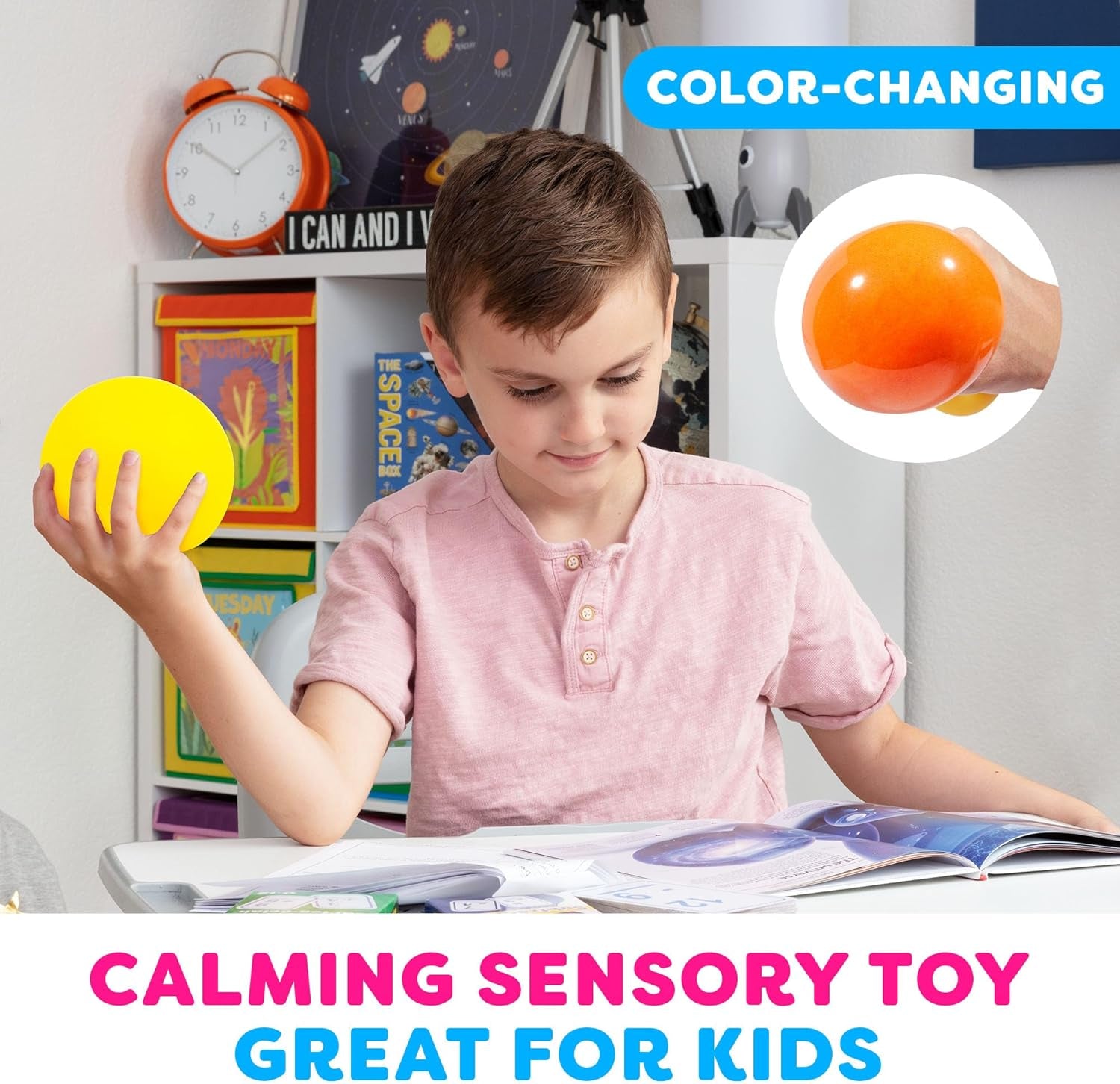 Rainbow Bead Stress Ball 